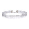 New Crystal Rhinestone Choker Necklace Women Wedding Accessories Silver Color Chain Punk Gothic Chokers Jewelry Collier Femme