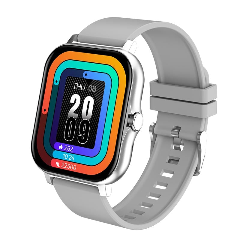 2021 New Women Smart watch Men 1.69" Color Screen Full touch Fitness Tracker Men Call Smart Clock Ladies For Android IOS+BOX