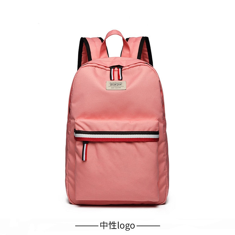 Backpack Women's  Waterproof Leisure Backpack Wear-Resistant Student Schoolbag Large Capacity Multifunctional Laptop Bag