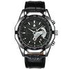 Casual Sport Watches Chronograph Wristwatch Automatic business Movement  Imported Mechanical Waterproof Luminous product