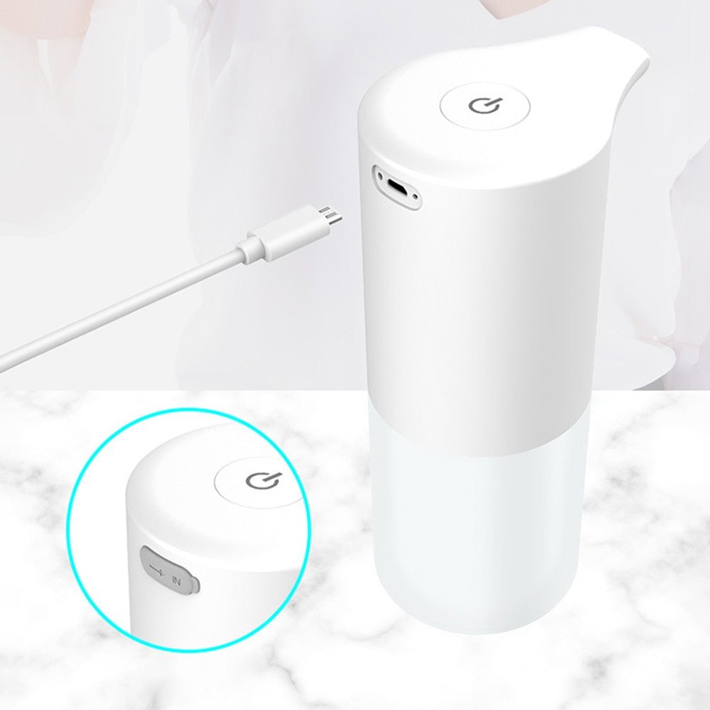 Touchless Automatic Soap Dispenser USB Charging Smart Foam Machine Infrared Sensor Foam Soap Dispenser Hand Sanitizer