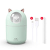 New Humidifier Cute Pet Mini Household Small Moisturizing Aromatherapy Car Creativity Air Bear USB Humidifier LED Mist Maker