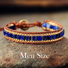 New Women Wrap Bracelets Turquise Stones Gold Chain Woven Wrap Bracelet Bohemian Statement Jewelry Dropship