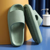 Women Thick Platform Slippers Summer Beach Eva Soft Sole Slide Sandals Leisure Men Ladies Indoor Bathroom Anti-slip Shoes