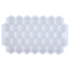 SILIKOLOVE Honeycomb Ice Cube Trays with Removable Lids Silica Gel Ice Cube Mold BPA Free