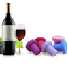 6 Colors Bottle Stopper Bottle Caps Wine Stopper Family Bar Preservation Tools Silicone Creative Design Safe And Healthy