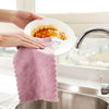 8PCS Microfiber Kitchen Towel Soft Absorbent Dish Towel Non-stick Oil Washing Kitchen Rag Tableware Household Cleaning Tools