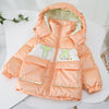 Rui autumn and winter new children's down jacket thickened free wash hooded down jacket children down jacket entity wholesale supply