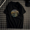 Xinjiang cotton T-shirt cotton T-shirt men's summer new short-sleeved T-shirt students Hong Kong wind body men's round neck Xiachao brand