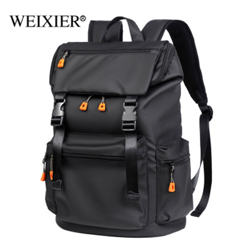 Men's shoulder bag large capacity travel fashion trend outdoor mountaineering bag business casual shoulder bag computer backpack