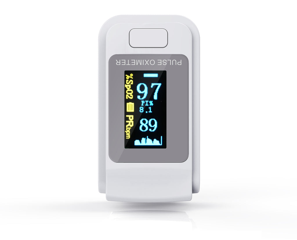 Pingering TFT Oxygen Blood Oxygen Monitor Refinition Oxygen Heart Rate Instrument Foreign Trade