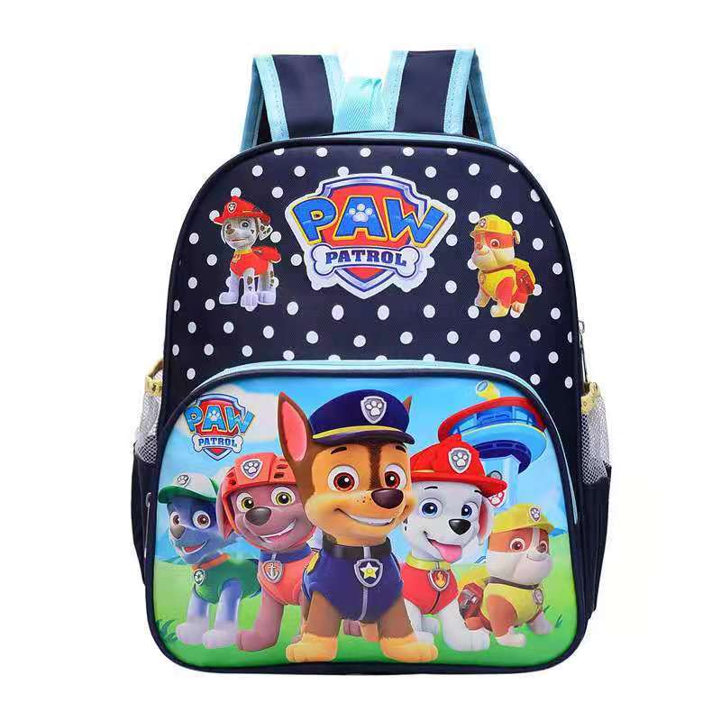 New Wang Wang Children's Base Kindergarten Big Schools Boys Baby Backpack 1-4-6 years old shoulder bag