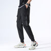 2021 autumn men's casual pants fashion trend workshop casual bucket men's trousers loose sports pants male