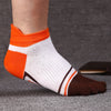 Pure cotton five-finger sock summer men's short tube sports breathable sweat-toe sock personality fashion protective factory direct sales