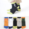 Five finger socks, cotton lines, four seasons, anti-absorbent, breathable sports, autumn, winter tube men, toe socks wholesale