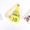 2021 new Korean version of the children's bag digital printing alphabet shoulder love cartoon baby chest bag girls Messenger bag