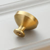 Spot wholesale brass pull hand single hole cabinet drawer pull hands modern new Chinese wardrobe all copper solid handle