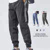 Cowboy stitching tide harem pants men 2021 spring and autumn models casual long pants trend beam pants tide male