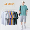 Short-sleeved T-shirt male 2021 new short sleeve T-shirt men's summer cotton bottoming shirt tide card loose trend summer dress