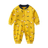 Baby suede spring and autumn cotton A category spring female baby clothes 8 male 7 haha two months 6 months romper