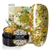 ROSALIND flash diamond nail polish sequins nail polish diamond nail polish UV glue broken diamond nail polish make-up