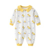 Baby suede spring and autumn cotton A category spring female baby clothes 8 male 7 haha two months 6 months romper