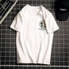 Xinjiang cotton T-shirt cotton T-shirt men's summer new short-sleeved T-shirt students Hong Kong wind body men's round neck Xiachao brand