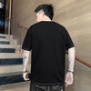 Short-sleeved T-shirt men's tide card summer 2021 new half-sleeved loose trend wild handsome clothes men's suit