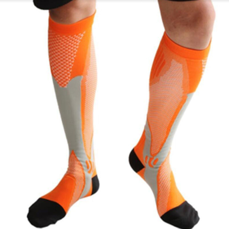 Amazon explosion outdoor football socks fast-moving force riding socks men and women sports compression socks factory direct sales