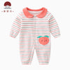 Baby suede spring and autumn cotton A category spring female baby clothes 8 male 7 haha two months 6 months romper