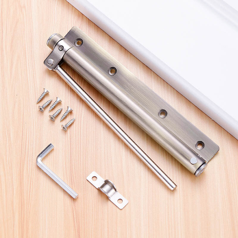 Stainless steel doorkeeper automatic door contact door spring bobbin closer home light easy door closer