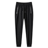 2021 ice silk casual pants men's summer trousers breathable large size pants air conditioning pants quick-fitting force sports pants tide