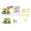 Mini retraining trolley children q version toy car baby boy baby engineering vehicle 6 set excavator plane