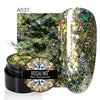 ROSALIND flash diamond nail polish sequins nail polish diamond nail polish UV glue broken diamond nail polish make-up
