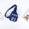 2021 new Korean version of the children's bag digital printing alphabet shoulder love cartoon baby chest bag girls Messenger bag