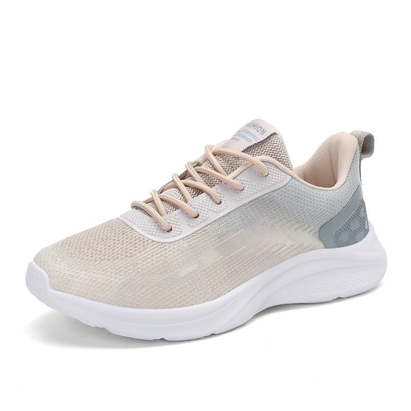 Little white shoes female summer new breathable mesh casual sports women's shoes middle school students soft bottom white shoes