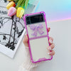 Suitable for Samsung Galaxy Z Flip3 mobile phone shell ZFlip3 folding mobile phone new bow soft foreign trade explosion