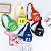 2021 new Korean version of the children's bag digital printing alphabet shoulder love cartoon baby chest bag girls Messenger bag