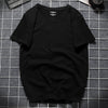 Xinjiang cotton T-shirt cotton T-shirt men's summer new short-sleeved T-shirt students Hong Kong wind body men's round neck Xiachao brand