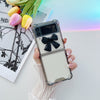 Suitable for Samsung Galaxy Z Flip3 mobile phone shell ZFlip3 folding mobile phone new bow soft foreign trade explosion