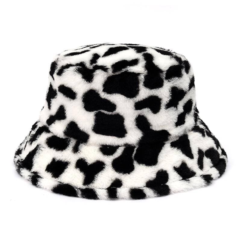 @GuyGuinivere — Y2K Faux Fur Bucket Hat