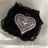 Lace Heart Ruffles Embroidered Panties