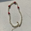 Vintage Beach Pearl Beaded Necklaces