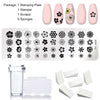 Nail Stamping Plates - 9pcs/Set