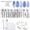 Nail Stamping Plates - 9pcs/Set