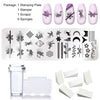 Nail Stamping Plates - 9pcs/Set
