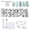 Nail Stamping Plates - 9pcs/Set