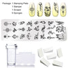 Nail Stamping Plates - 9pcs/Set