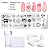 Nail Stamping Plates - 9pcs/Set