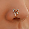 Butterfly Decor Nose Cuff Ring